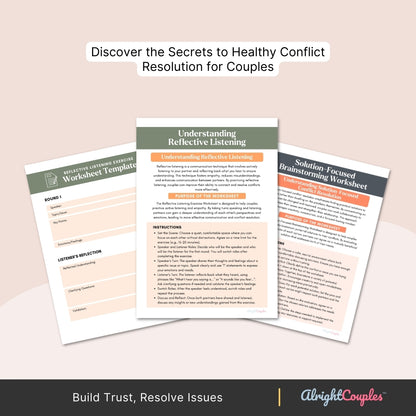 The Ultimate Conflict Resolution Workbook – Turn Arguments Into Understanding