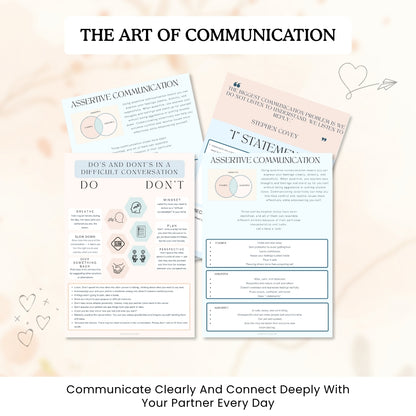 Ultimate Couples Therapy Bundle – 8 Therapist-Approved Tools to Heal, Communicate & Reconnect