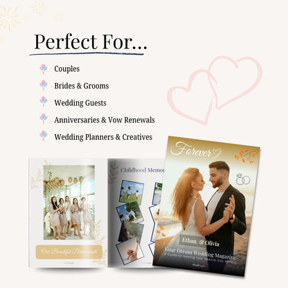 Wedding Magazine Template – Your Love Story, Designed Like a Dream