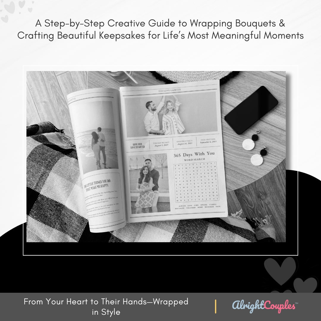 Couple Anniversary Newspaper Template – Celebrate Love with Style
