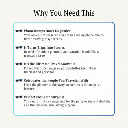 Travel Magazine Template – Unforgettable Trips, Captured Forever